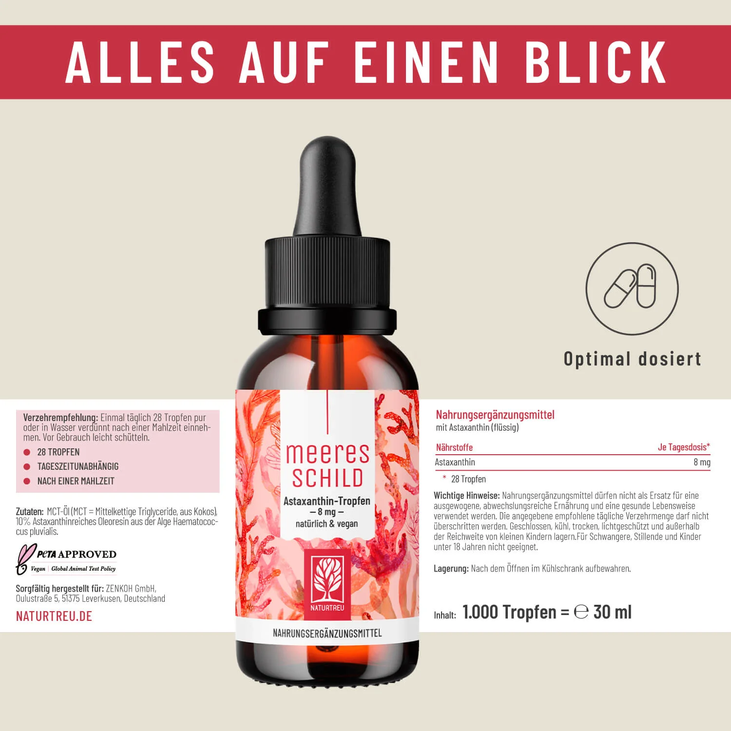 Meeresschild: Astaxanthin Tropfen hochdosiert - Image 10