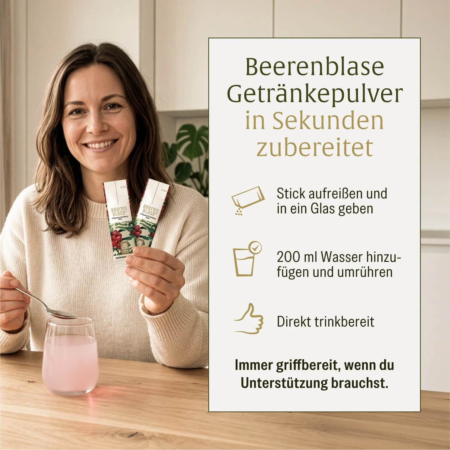 Beerenblase Sticks: D-Mannose, Cranberry und Kürbiskern-Extrakt - Image 7