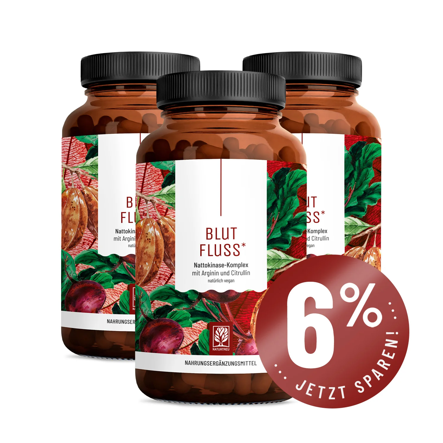 Blutfluss: Nattokinase-Komplex mit Arginin und Citrullin - Image 14