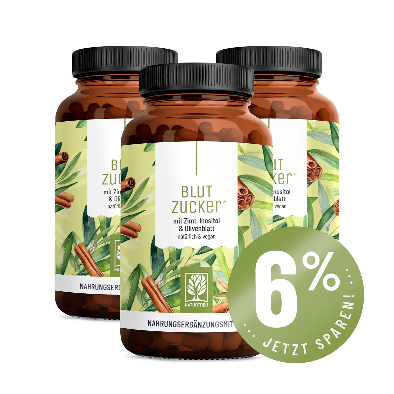 Blutzucker: Komplex mit Zimt, Inositol & Olivenblatt - Image 13