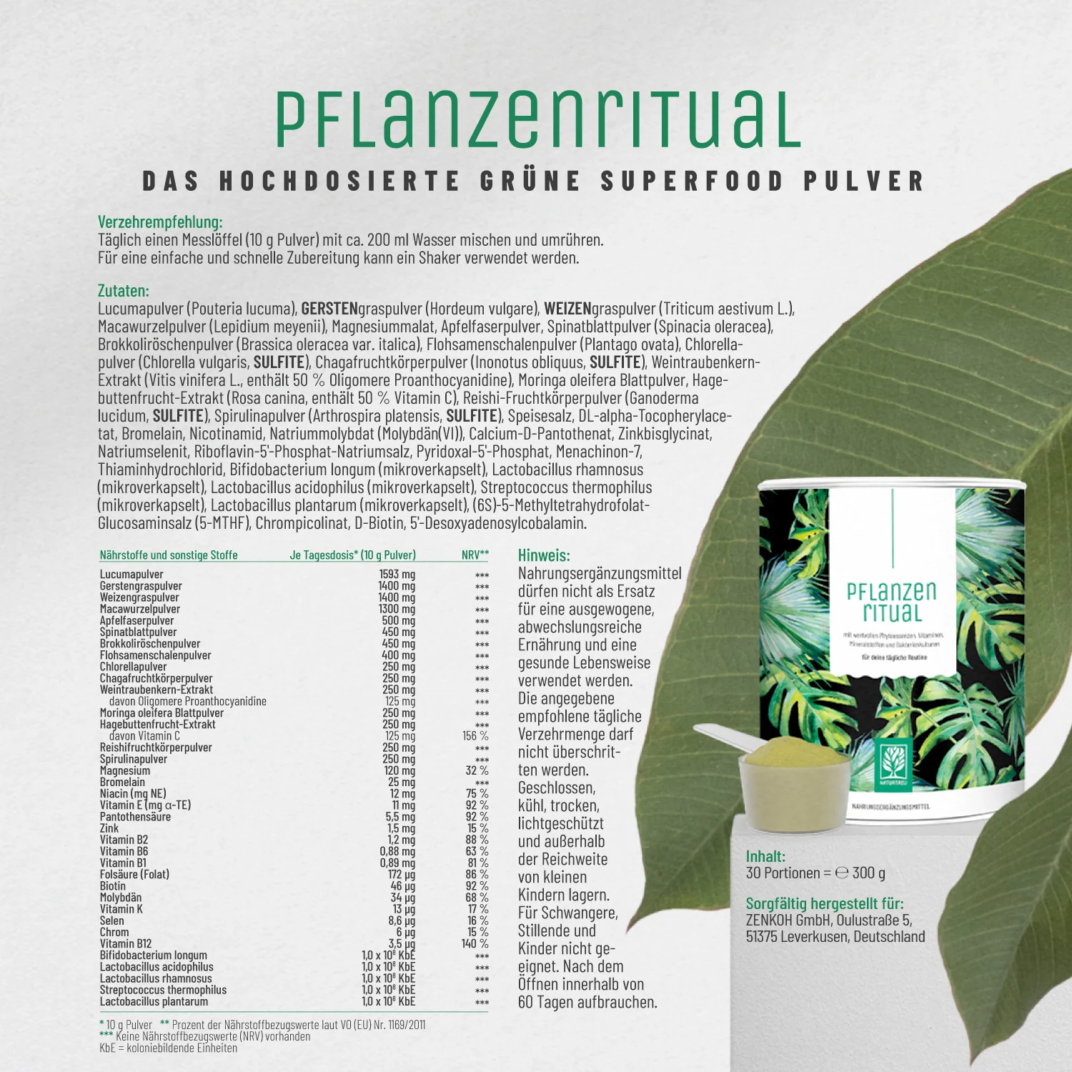 Pflanzenritual: Grünes Superfood Pulver - Image 11