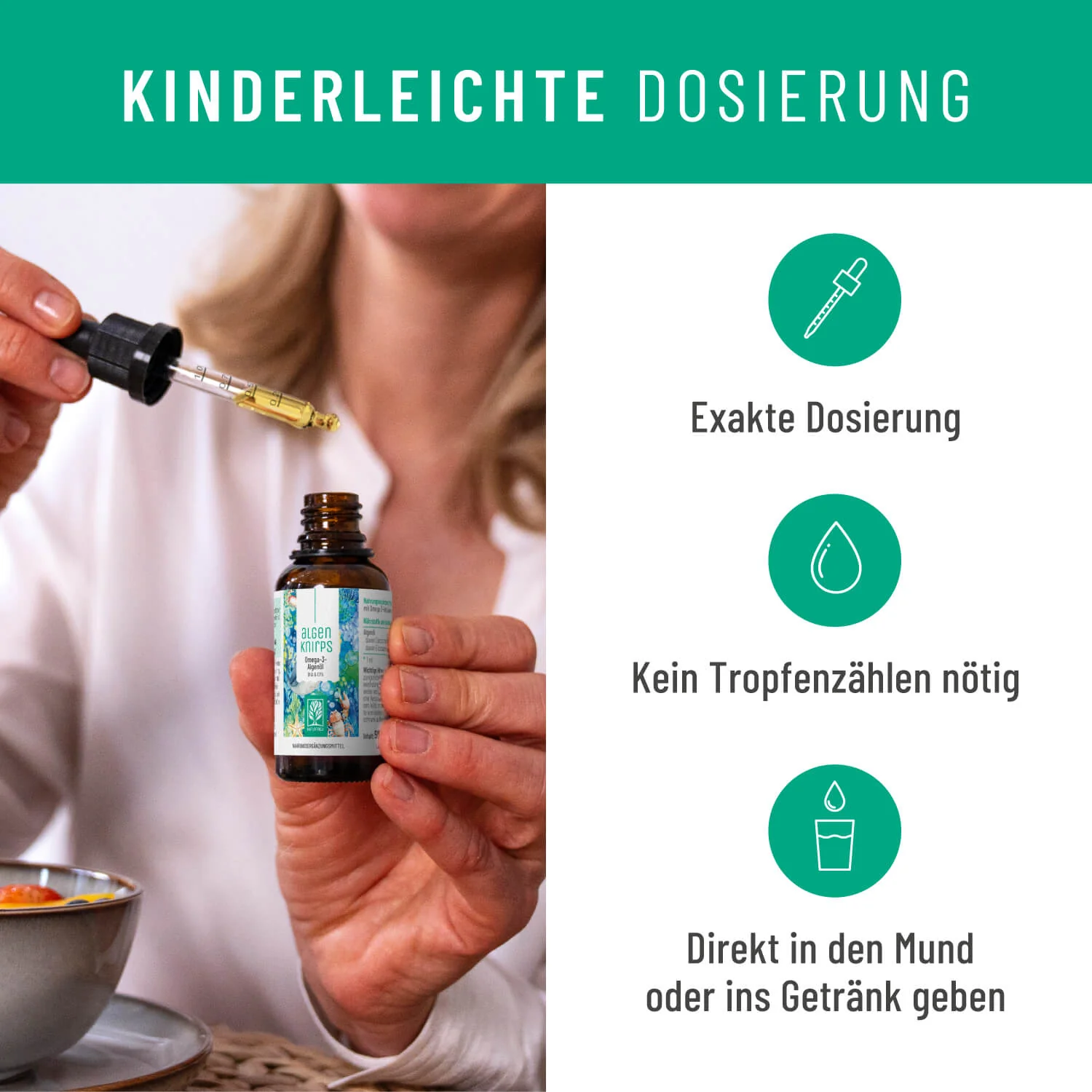 Kraftzwerge Paket: Omega 3 Algenöl, D3 & K2 Tropfen - Image 4