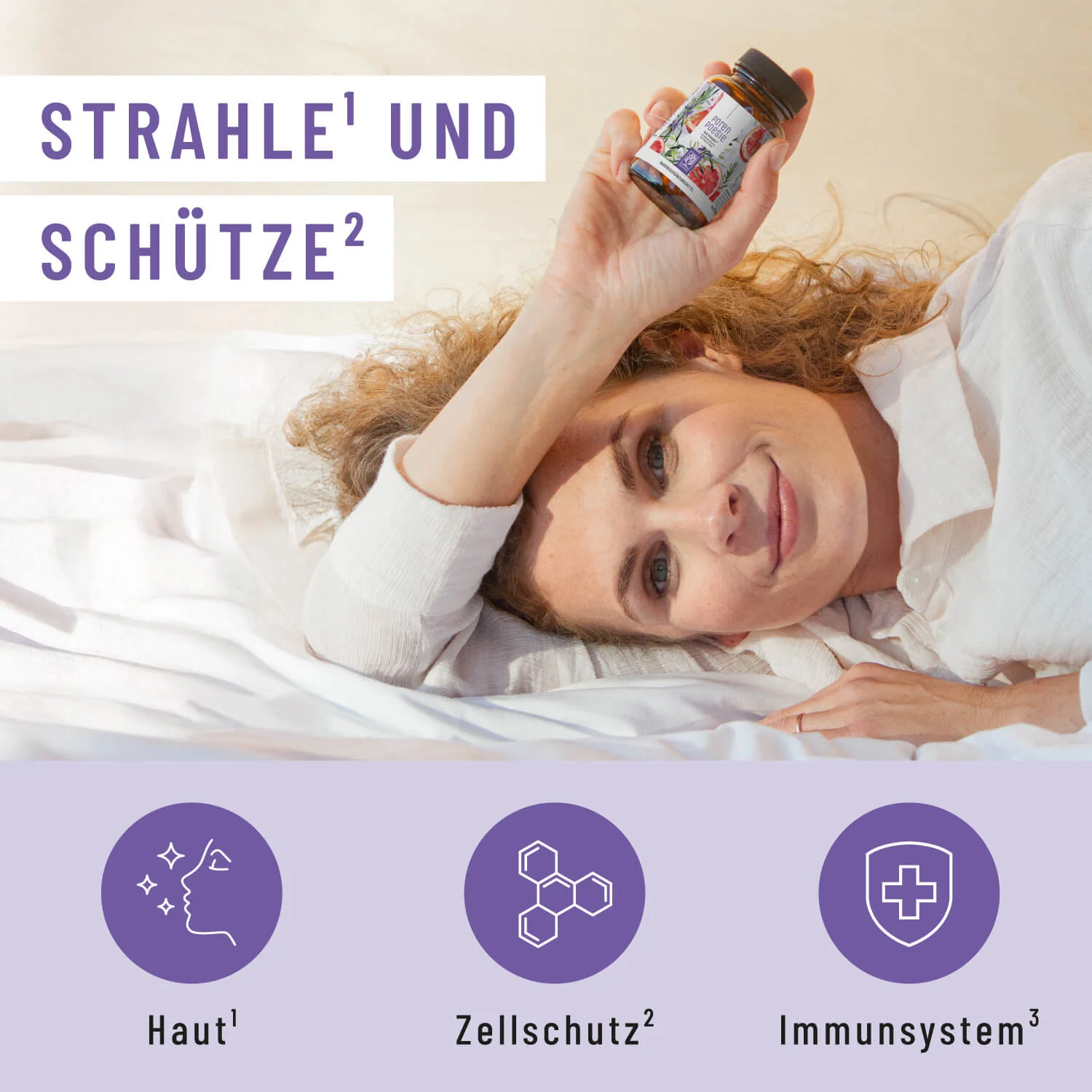 Porenpoesie: Haut-Komplex* mit Bakterienstämmen, Zink, Niacin & Biotin - Image 4