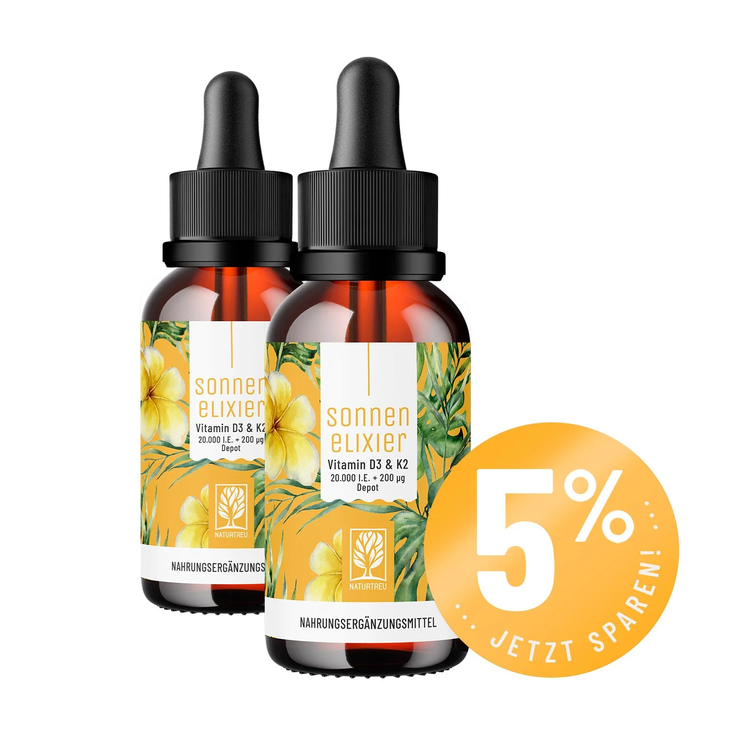 Vitamin D3 & K2 Tropfen Depot für Erwachsene (20.000 I.E.) - Sonnenelixier - Image 13